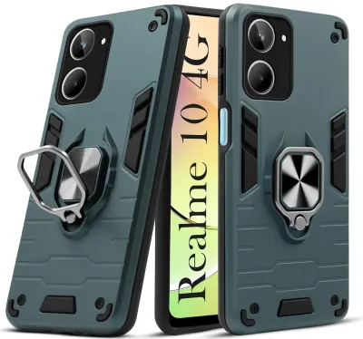 Jkobi Back Cover Case for Realme 10 (Shockproof Polycarbonate Dual