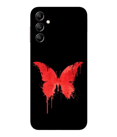 Truemagnet Premium ''Butterfly'' -(Red) Printed Hard Mobile Back Cover