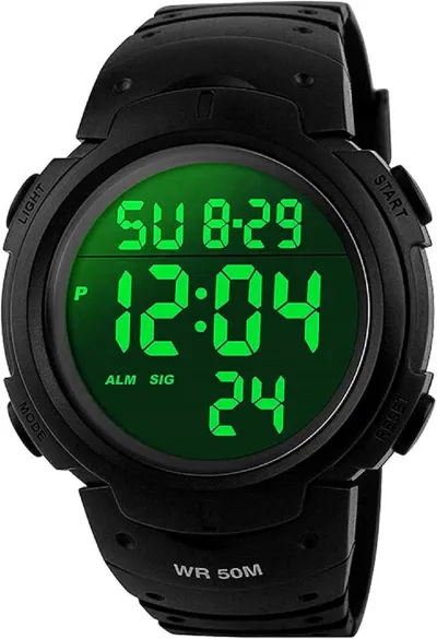 Vdsow Mens Sports Digital Watches - Outdoor Waterproof Sport Watch with