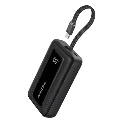 Anker Zolo Power Bank 20000mAh 30W with Built-in USB C Cable A1689