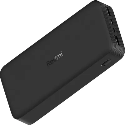 Xiaomi 20000mAh Redmi Power Bank 74Wh 18W 3.6A Rapid Charging Dual USB