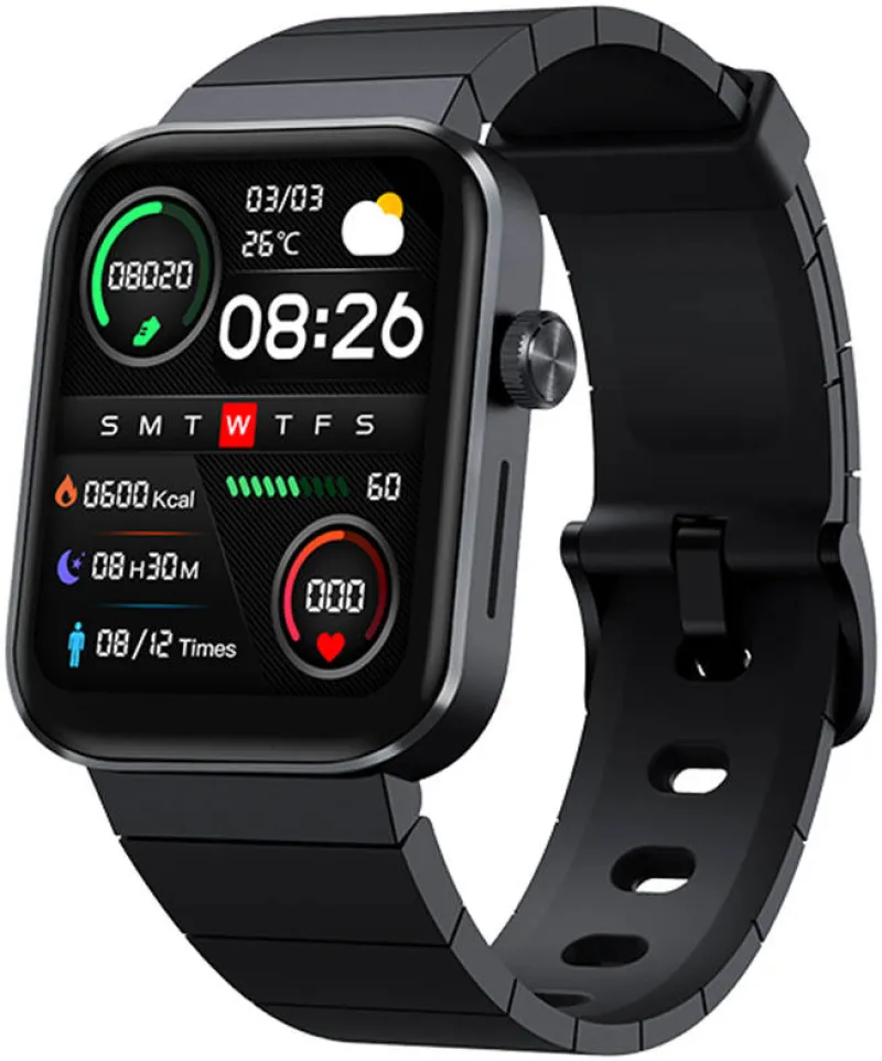 Mibro T1 Bluetooth Smart Watch, With 1.6-inch Amoled HD Display, Health