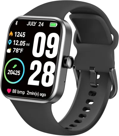 Tozo S2 44mm Smart Watch Alexa Built-in Fitness Tracker with Heart Rate
