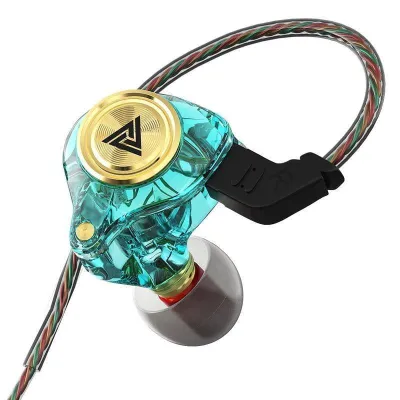 QKZ AK3 Portable Wired In-Ear Headphones, Wired Earphones with